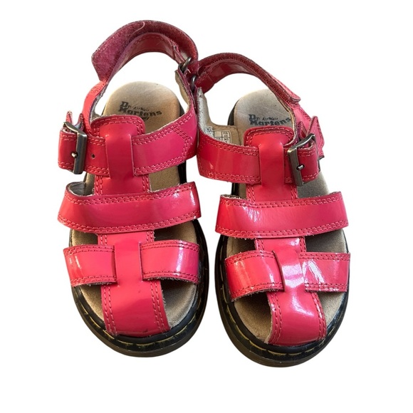 Dr Martens Kids Pink Fisherman Sandals, size EU 27 - Picture 1 of 7